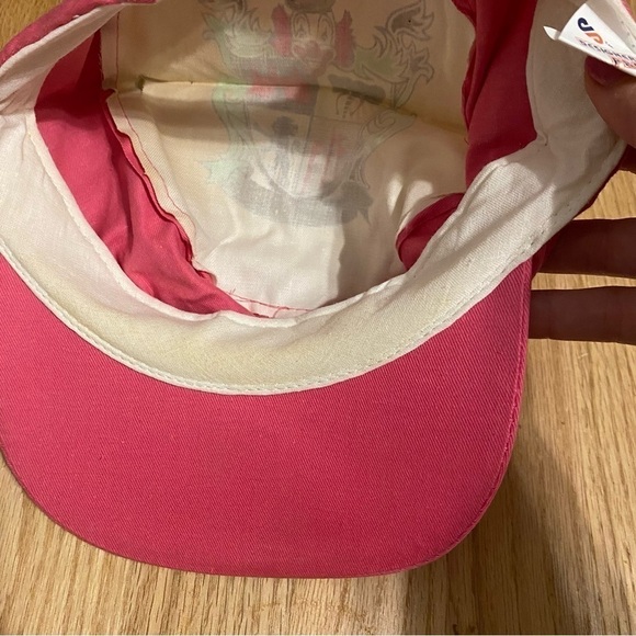 Vintage Circus Circus Las Vegas Painters Hat Casino Snap Back Pink Nevada - Picture 9 of 9
